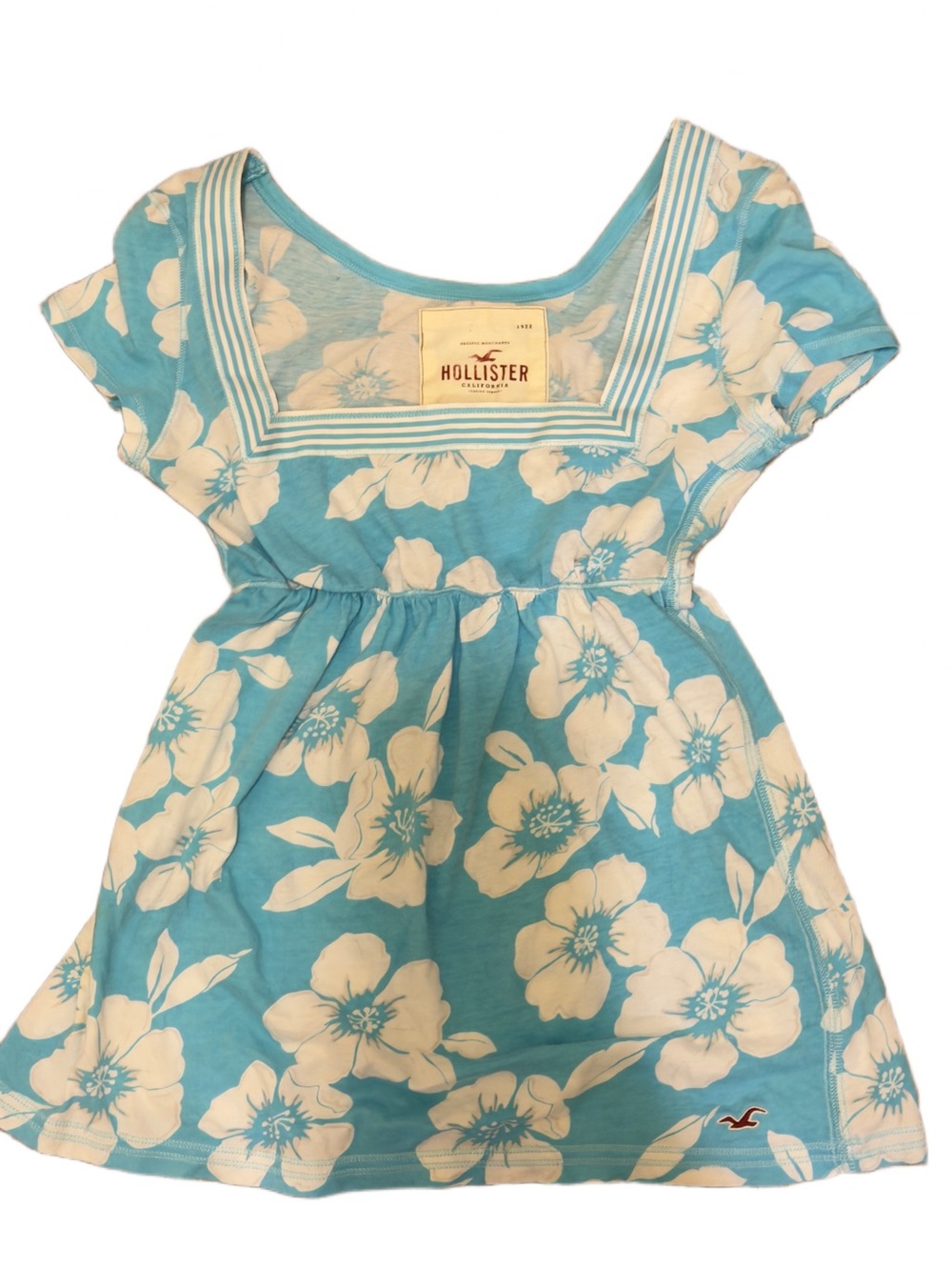 Hollister Y2K Vintage Rare Floral Babydoll Top